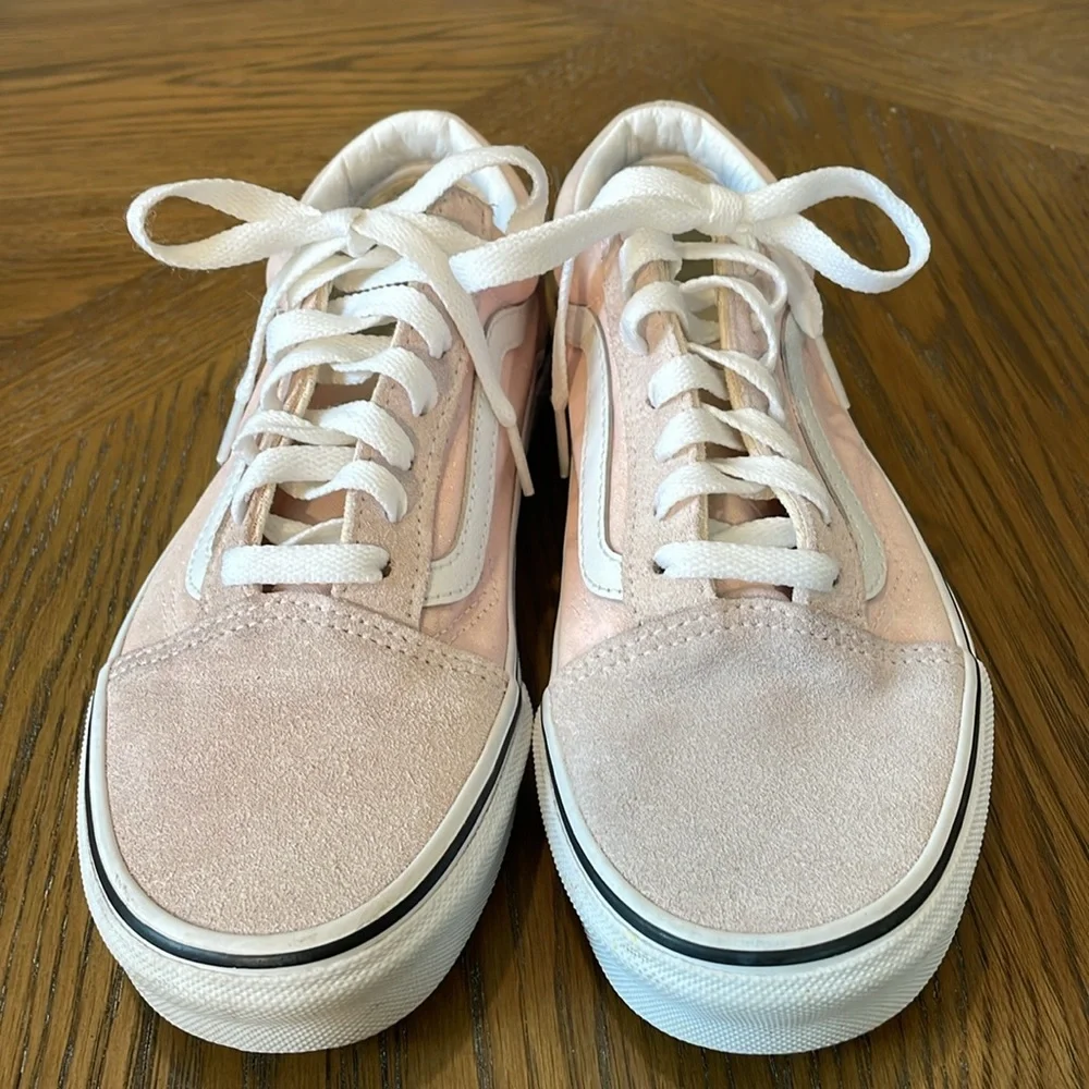 Pink Vans, Off The Wall, Van Sneakers, Skateboard - Picture 2 of 7